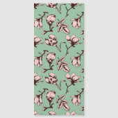 シームレスパターン、春の木の花芽 (正面)