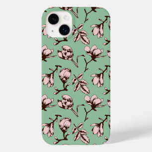 シームレスパターン、春の木の花芽 Case-Mate iPhone 14 PLUSケース