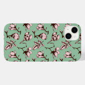 シームレスパターン、春の木の花芽 Case-Mate iPhoneケース (裏面 (横))