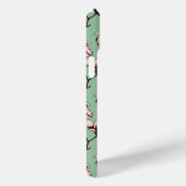 シームレスパターン、春の木の花芽 Case-Mate iPhoneケース (裏面 / 右)