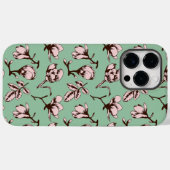 シームレスパターン、春の木の花芽 Case-Mate iPhoneケース (裏面 (横))