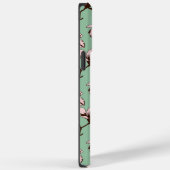 シームレスパターン、春の木の花芽 Case-Mate iPhoneケース (裏面 / 右)