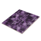 シームレスパープル装飾フローラセラミックタイル タイル (側面)