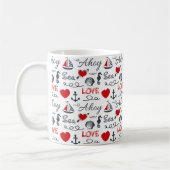 シームレスパ航海のターン コーヒーマグカップ (左)