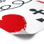 シームレスパ航海のターン ポスター (角)