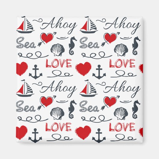 シームレスパ航海のターン マグネット (正面)