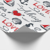 シームレスパ航海のターン ラッピングペーパー (角)