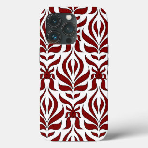 シームレスパ赤と白ターンデザイン iPhone 13 PROケース