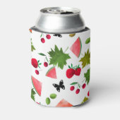 シームレスフレッシュフルーツベリー水の色の漫画C 缶クーラー (缶裏面)