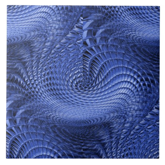 シームレスブルーセラミックタイル タイル (正面)