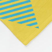 シームレスポップ・アートのなアートパターン。抽象芸術テカラフルクスチャ フリースブランケット (角)