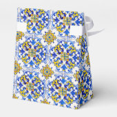 シームレスポ伝統的ルガルのアズレジョ模様 フェイバーボックス (裏面サイド)