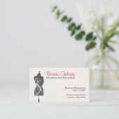 シームレスマネキンマネキン 名刺 (スタンド正面)