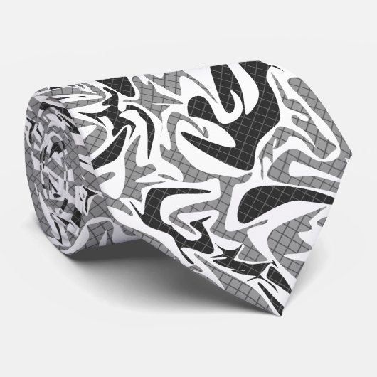 シームレスモダンな抽象芸術数々のブラシストローク色d ネクタイ (ロール)