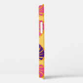 シームレスモンステラハワイアン熱帯植物デザインi Case-Mate iPhoneケース (裏面 / 右)