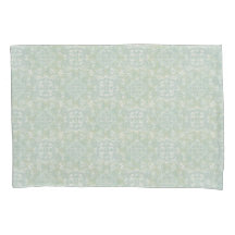 シームレスライトグリーン、イエロー&ホワイトマンダラ