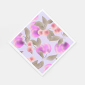 シームレスライトプラムフルーツ紫の果実さくらんぼp スタンダードランチョンナプキン (角)