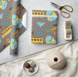 シームレスラッピング紙:1年生 ラッピングペーパー