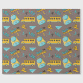 シームレスラッピング紙:1年生 ラッピングペーパー (フラット)