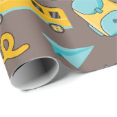 シームレスラッピング紙:1年生 ラッピングペーパー (ロールコーナー)