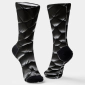 シームレスレザーのテクスチャパターン ソックス (傾斜あり)