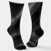 シームレスレザーのテクスチャパターン ソックス (傾斜あり)