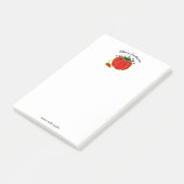 シームレスレッドピンクッションシームストレス ポストイット (アングル)