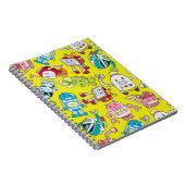 シームレスロボットパターン ノートブック (右側)