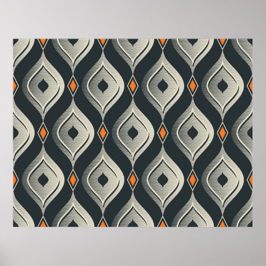 シームレスヴィンテージ ポスター (正面)