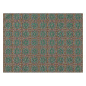 シームレス刺繍トライバルエトノボーホ装飾品t テーブルクロス (正面(横))