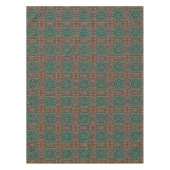 シームレス刺繍トライバルエトノボーホ装飾品t テーブルクロス (正面)