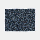 シームレス大理石の花崗岩抽象芸術モダンパターンpr フリースブランケット (正面(横))