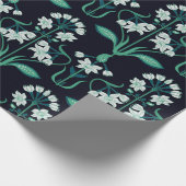 シームレス抽象芸術アールヌーボー花柄 ラッピングペーパー (角)