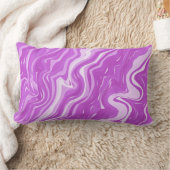 シームレス抽象芸術大理石ピンクパターン装飾用クッション ランバークッション (ブランケット)