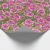 シームレス抽象芸術背景 ラッピングペーパー (角)