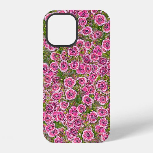 シームレス抽象芸術背景 iPhoneケース (裏面)