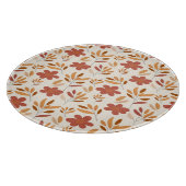 シームレス秋秋の花柄 カッティングボード (角)