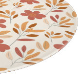 シームレス秋秋の花柄 カッティングボード (角)