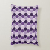 シームレス紫外線六角形パターン。ハニカムco アクセントクッション (裏面(縦))