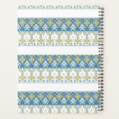 シームレス装飾デコ華美フォーク プランナー手帳 (裏面)