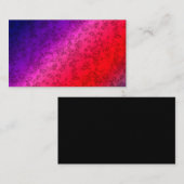 シームレス装飾大理石グラデーションピンクパープルアイ 名刺 (正面/裏面)