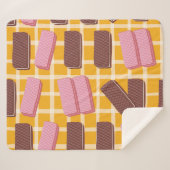 シームレス違うウエハー シェルパブランケット (正面(横))