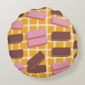 シームレス違うウエハー ラウンドクッション (裏面)