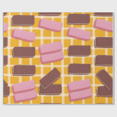 シームレス違うウエハー ラッピングペーパー (フラット)