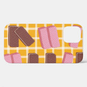 シームレス違うウエハー Case-Mate iPhoneケース (裏面 (横))