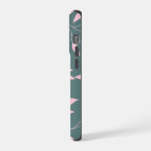 シームレス離れなパターン iPhoneケース (左側面)