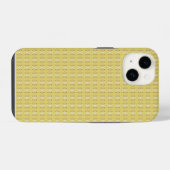 シームレス レモン柄 iPhoneケース (裏面横)