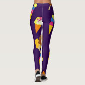 シームレス | Zazzle_Growstore レギンス (裏面)