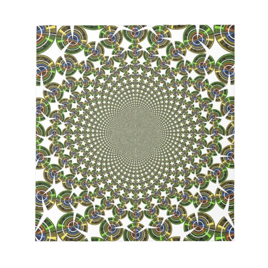 シームレ伝統的スサメ ノートパッド (正面)