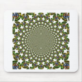 シームレ伝統的スサメ マウスパッド (正面)